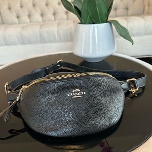 Coach Belt Bag - Pebble leather